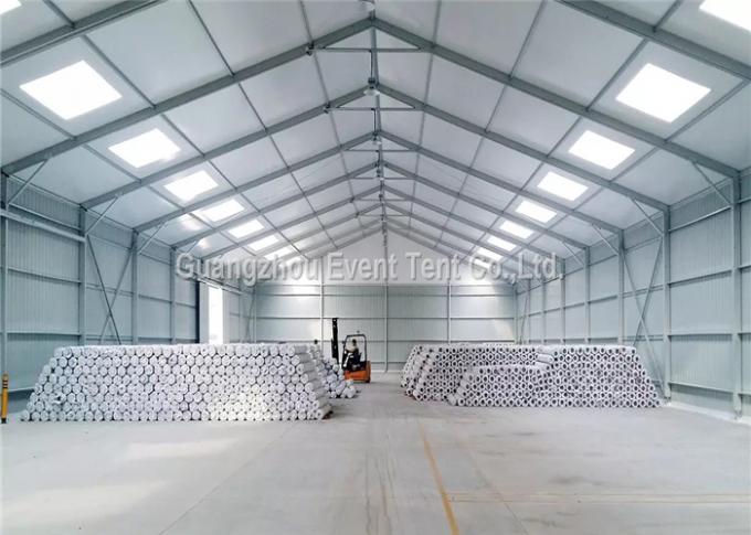 Υπαίθρια αποθηκών εμπορευμάτων πτυσσόμενη εξάρτηση σκηνών σκηνών αδιάβροχη προσωρινή με τη στέγη PVC
