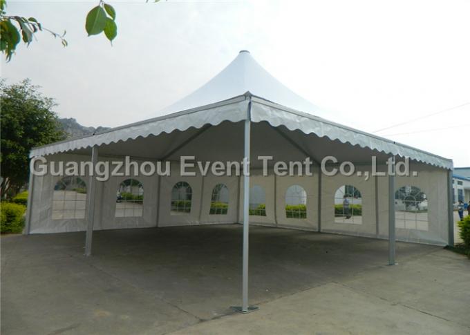 υπαίθρια έκθεση 6x6m PVC σκηνή παγοδών με την πώληση παραθύρων PVC
