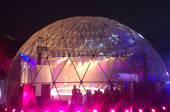 Κίνα Γαλβανισμένος σωλήνας 360 χάλυβα μεγάλη σκηνή θόλων οθόνης προβολής, 100 πόδια διαμέτρων προμηθευτής
