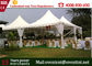 Ισχυρή δομική σκηνή κομμάτων παγοδών σκηνών με τον άσπρο πλευρικό τοίχο PVC για το γαμήλιο γεγονός προμηθευτής